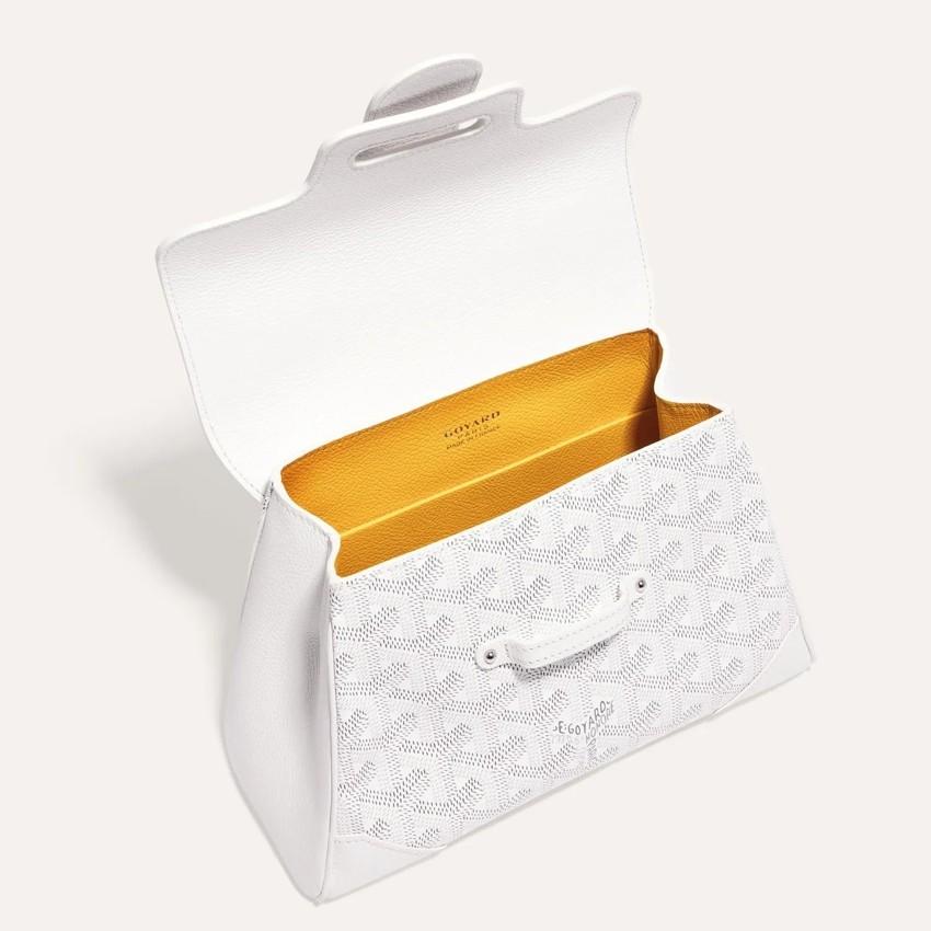 GOYARD Women’s Soft Saigon Mini Tote Bag White SAIGONMINTY50 CL50 P