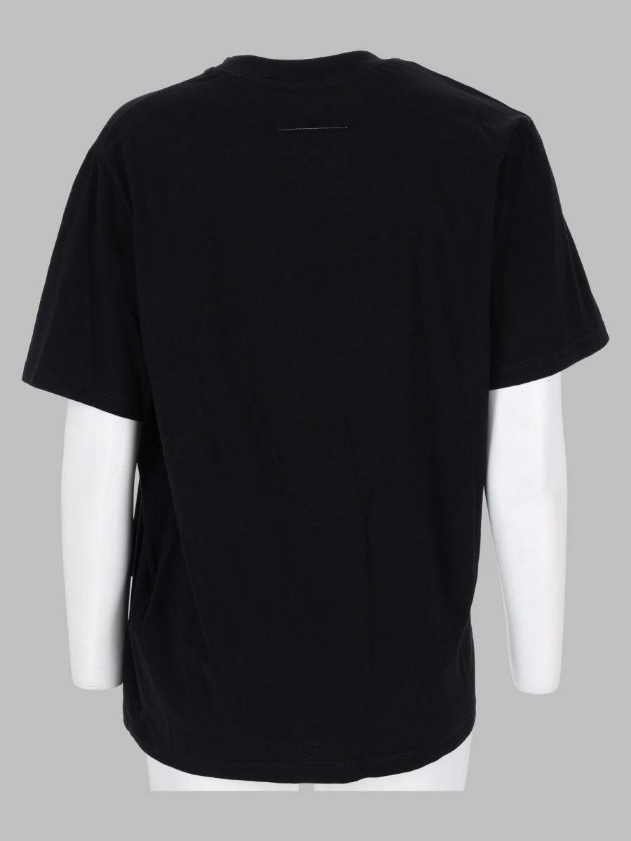 Maison Margiela Short Sleeve T-Shirt Women’s Black Cotton