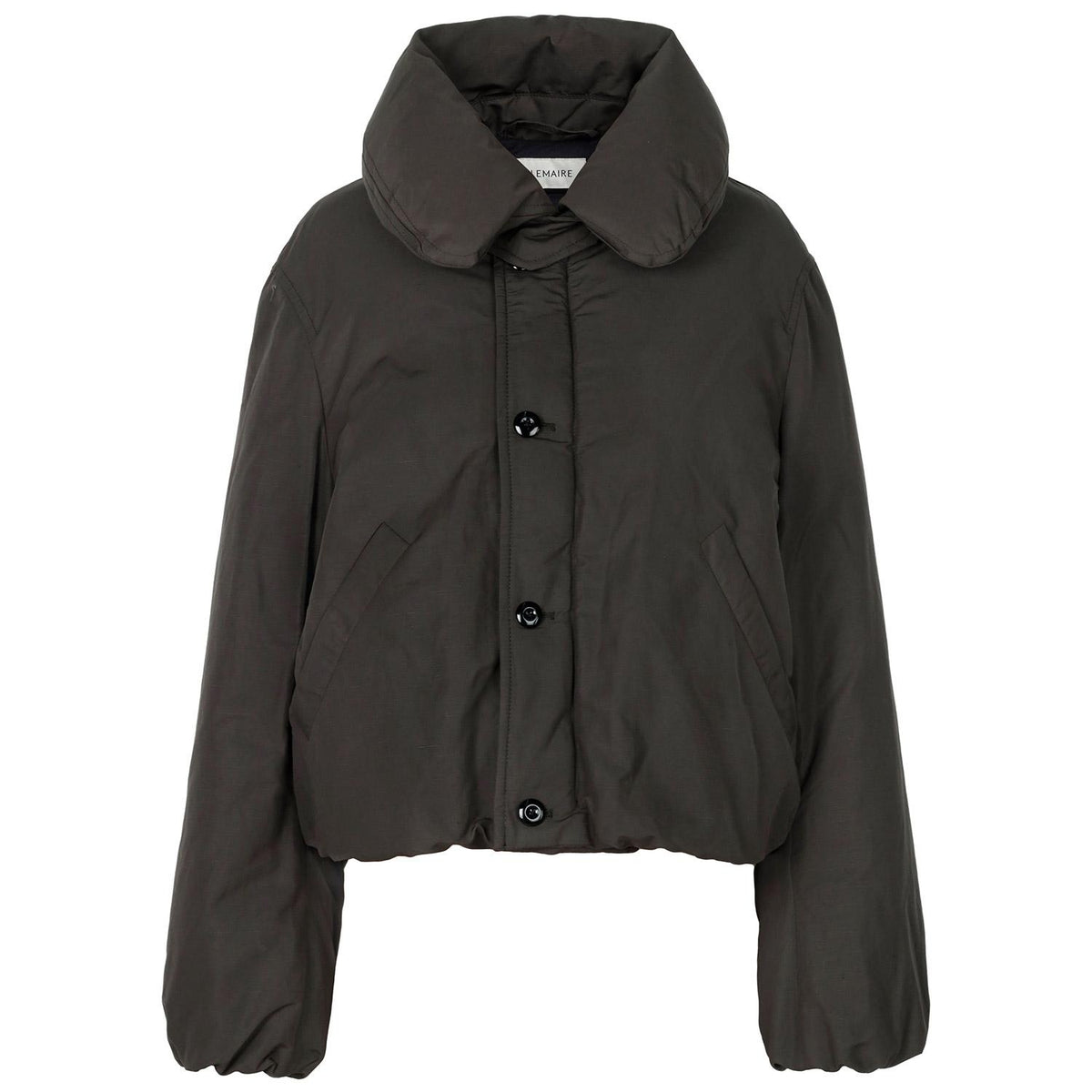 Lemaire Dark Espresso Duck Down Puffer Blouson Short Jacket OW1151 LF1019 507