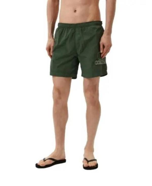 CP Company EcoChrome R Embroidered Swim Shorts Red Men