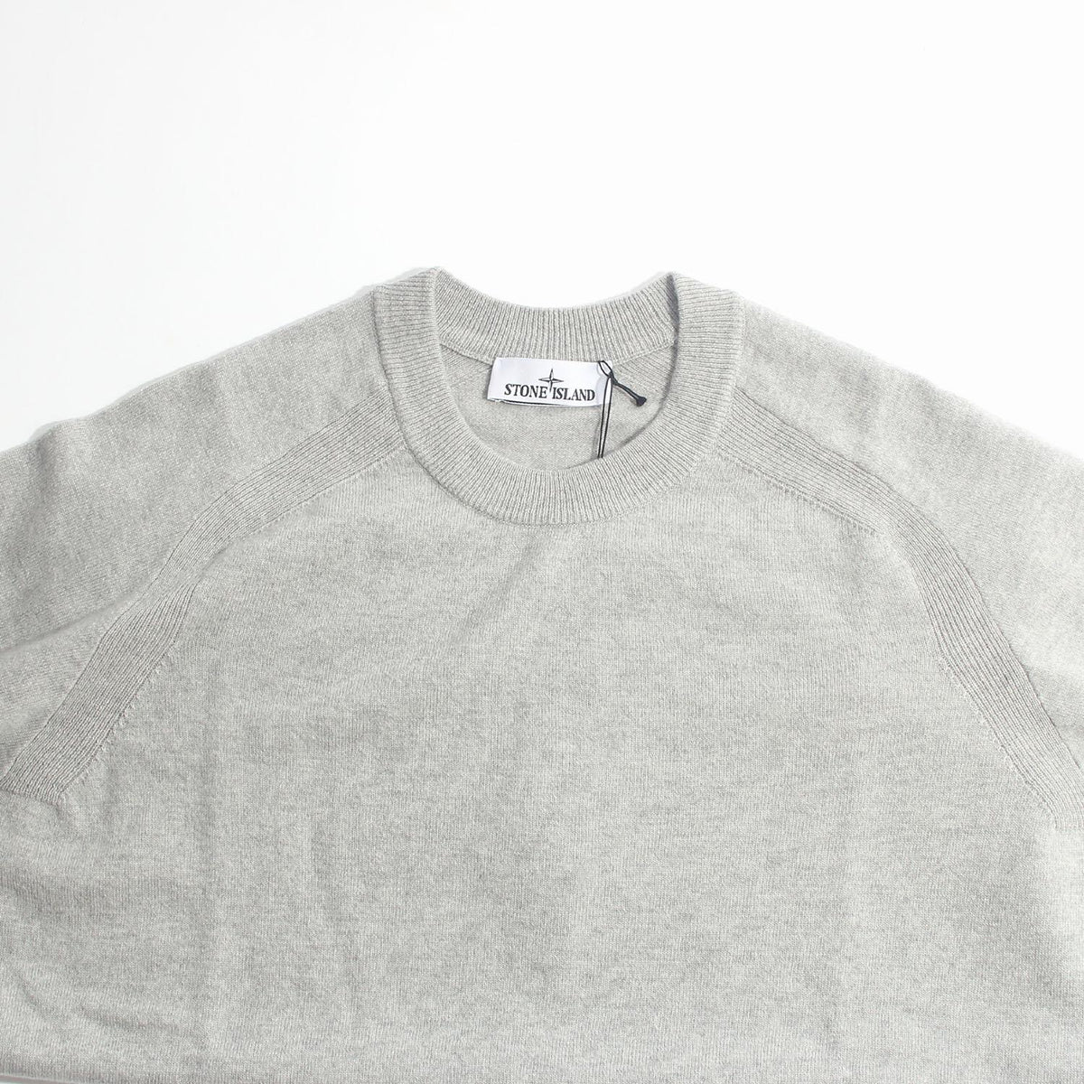 STONE ISLAND Wool Crewneck Sweater Gray Men’s