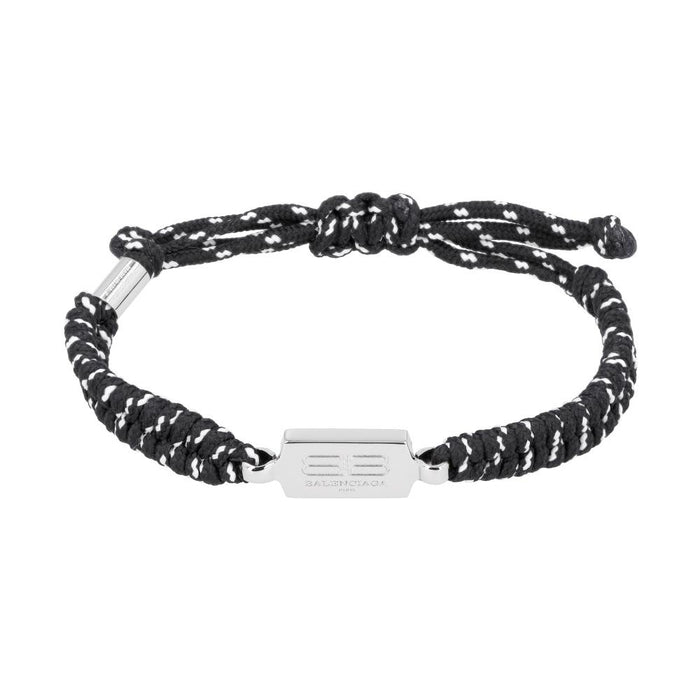 BALENCIAGA Braided Logo Bracelet 856392 TZ24S 1912