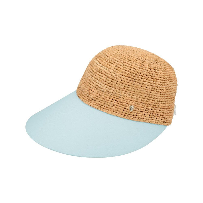 HELEN KAMINSKI Natural Breeze White Visor Women’s Sun Cap HAT50530 NTBR