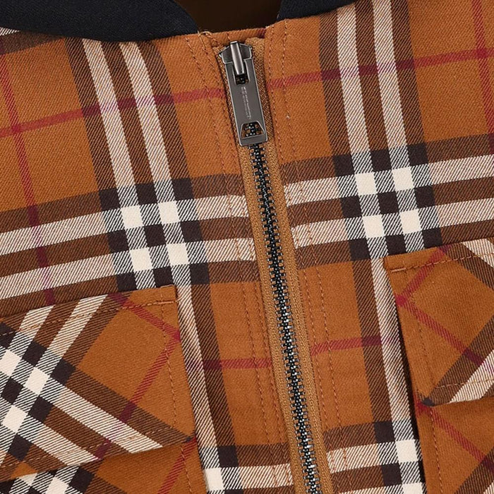 BURBERRY Vintage Check Hooded Jacket for Women