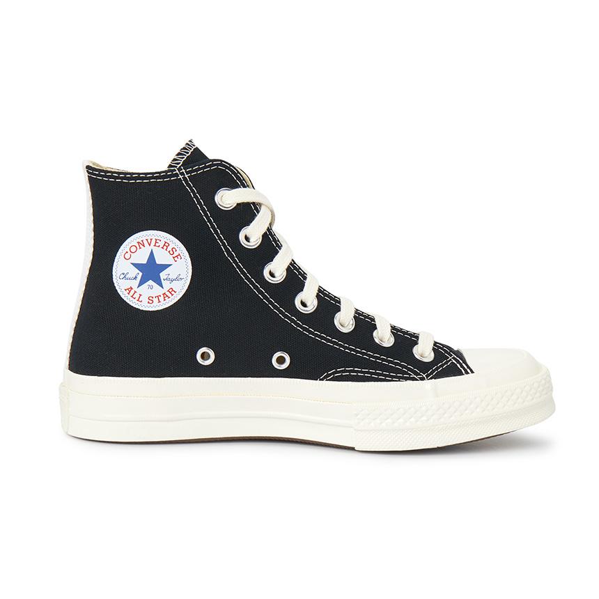 Comme des Garcons Red Heart Chuck Taylor 70 High Unisex Sneakers AZ K112 001 1