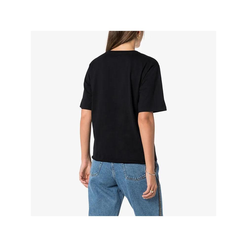 Saint Laurent Logo Black Women’s Short Sleeve T-Shirt