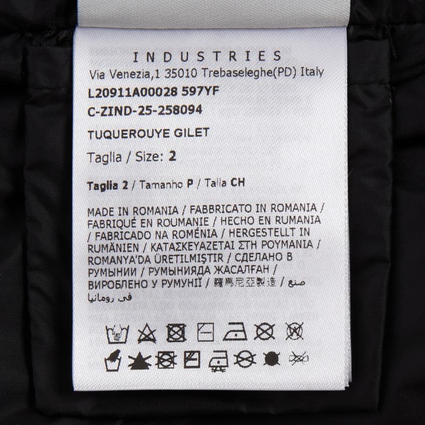 Moncler Tyklui Men’s Puffer Vest Black Down Jacket