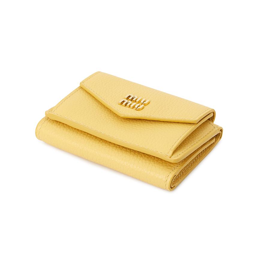 Miu Miu Women’s Leather Bifold Wallet 5MH021 ADT7 F0F06
