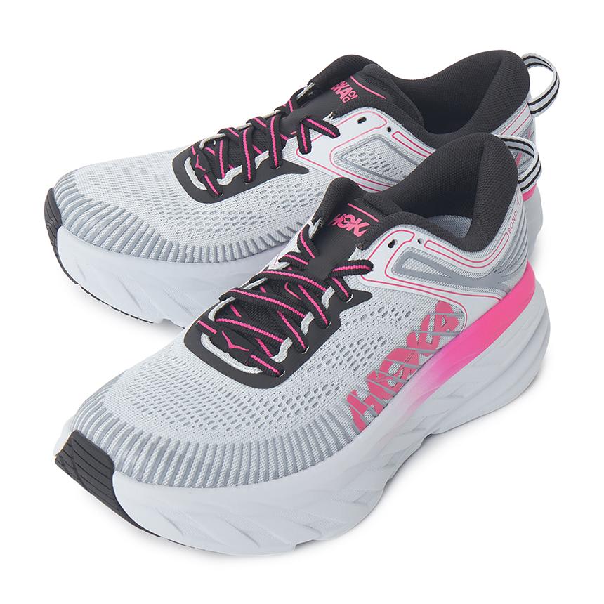 HOKA Bondi 7 Women’s Running Shoes Low-Top Sneakers Navy