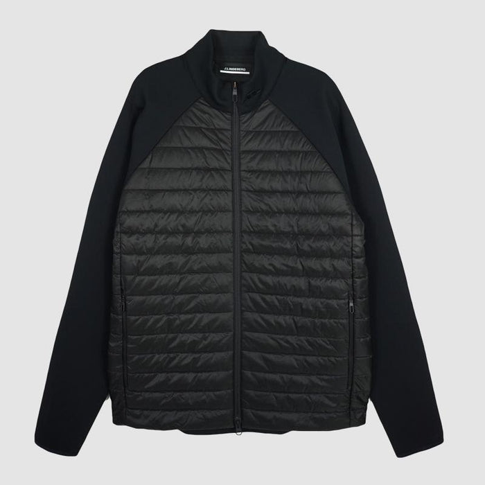 J LINDEBERG Hayden Hybrid Primaloft Quilted Jacket Black GMOW13075 9999