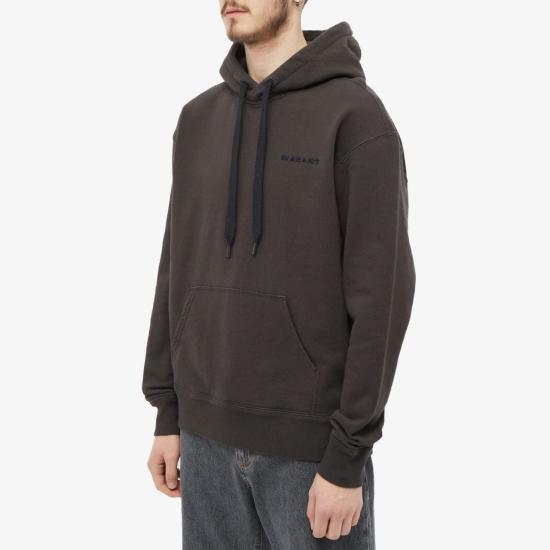 Isabel Marant Cotton Hooded Sweatshirt for Wo SW0055HAA2M35H02FK FADED BLACK DOM