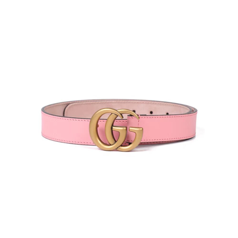 GUCCI Kids GG Buckle Belt Pink 432707 1OY0G 5815