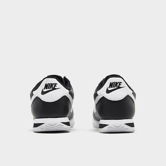 Nike Cortez Leather Sneakers Black White