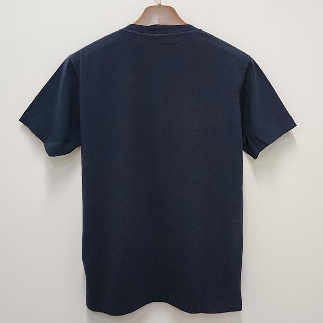 STONE ISLAND Black Cotton Institutional Logo Short Sleeve T-Shirt