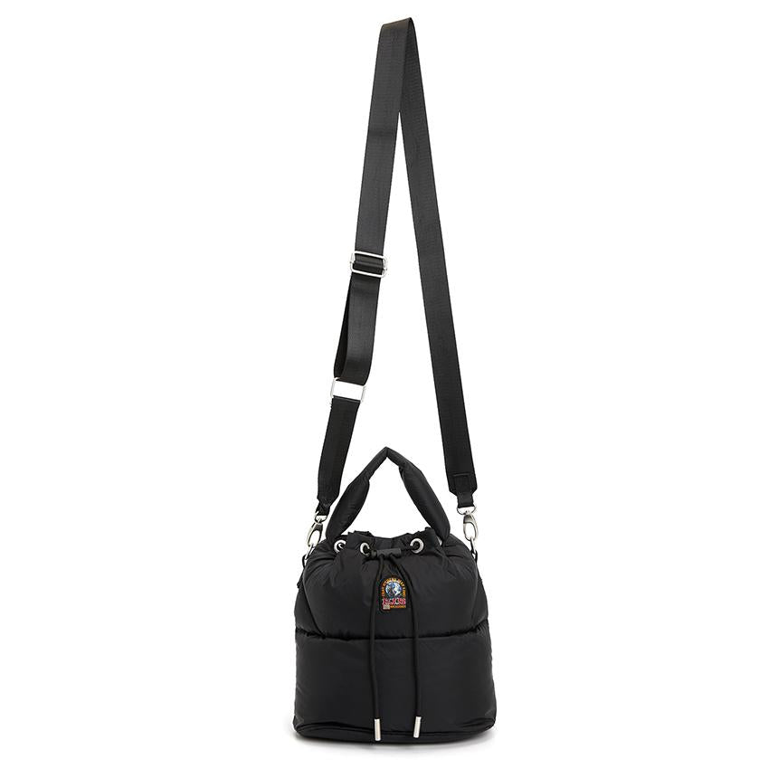 Parajumpers Hollywood Leather Bucket Bag Tote, Women’s, Gray 25 WPABABA33 0541