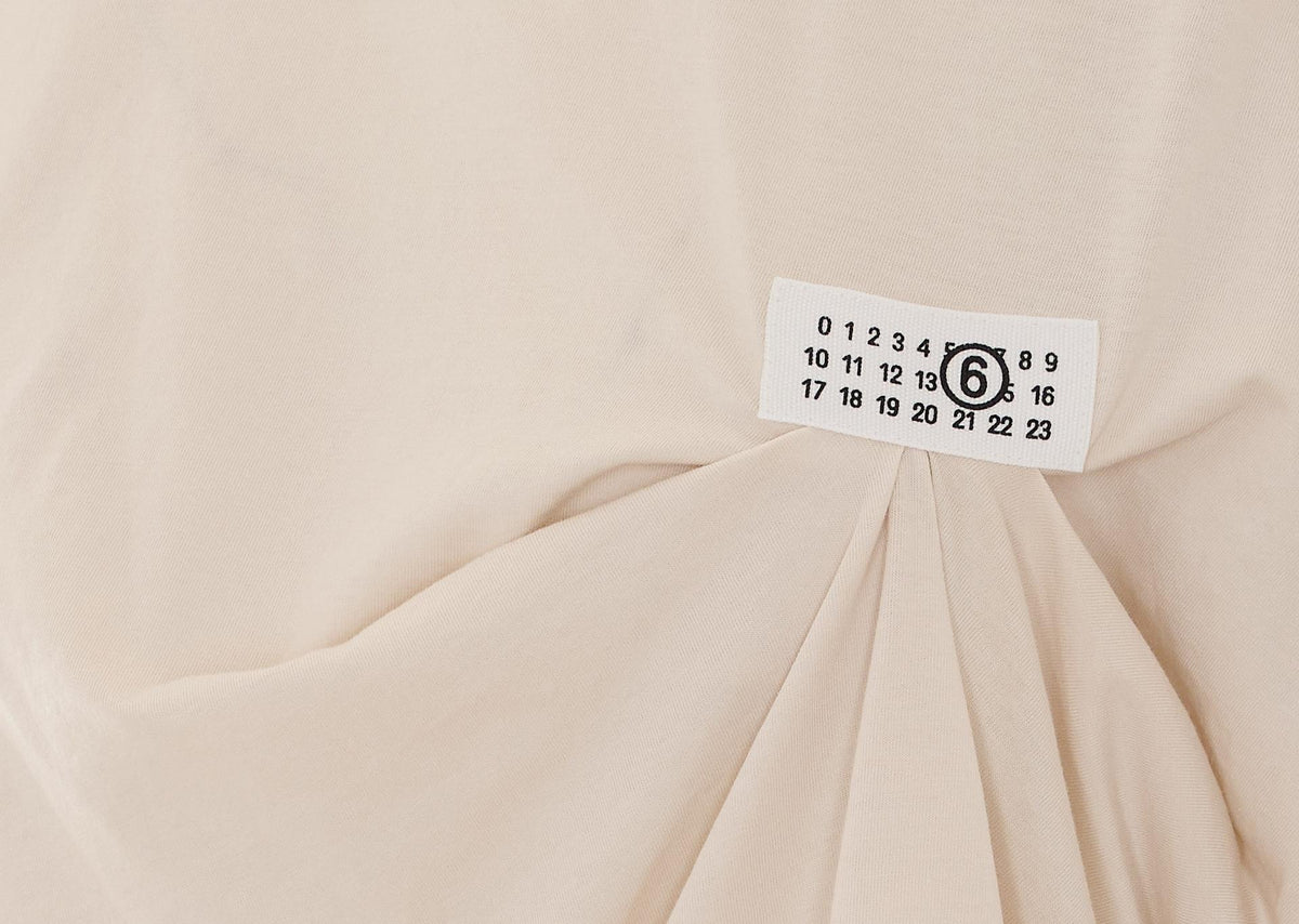 Maison Margiela Short Sleeve T-Shirt White Cotton Women