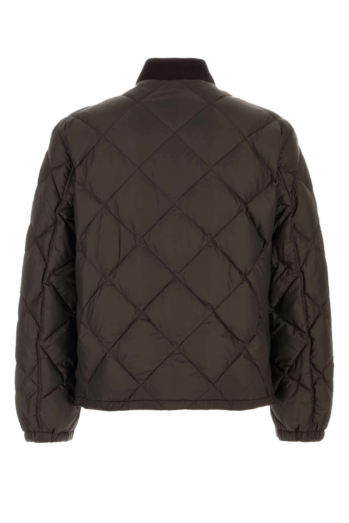 PRADA Black Nylon Down Puffer Jacket for Men