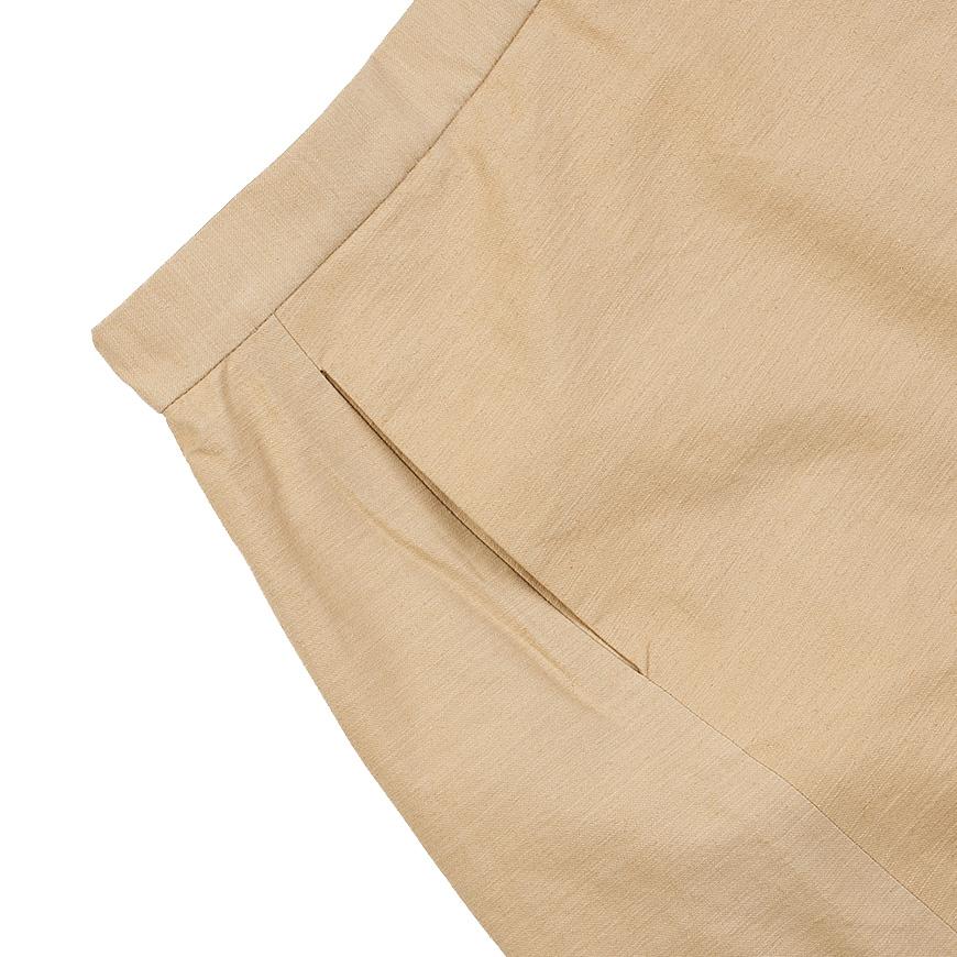 Maison Margiela High-Waist Medium Skirt White