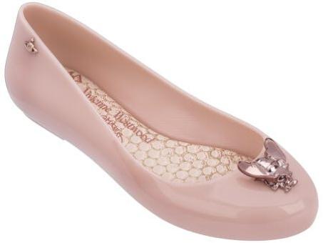 Vivienne Westwood Melissa Space Love Bee ORB Flat Shoes