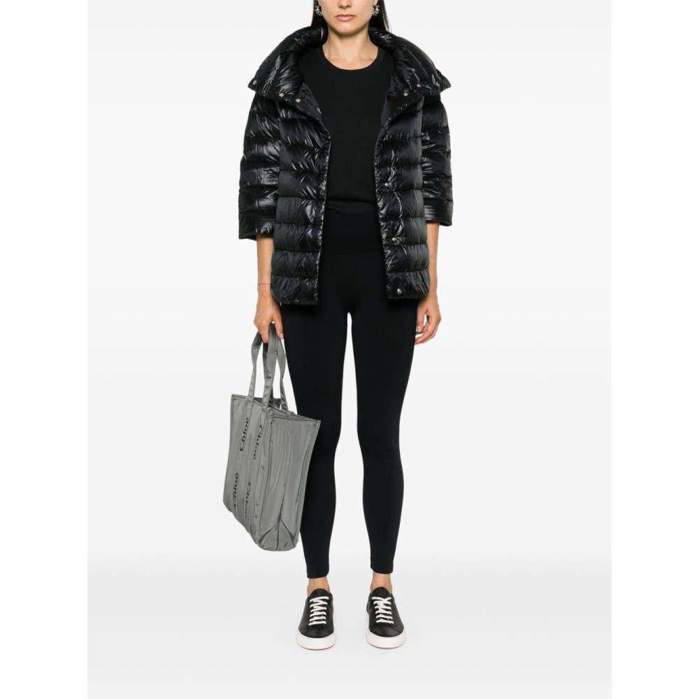 Herno Black Aminta Down Puffer Jacket for Women