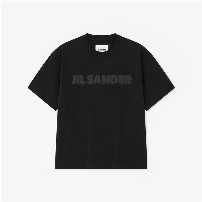 JIL SANDER Logo Short Sleeve T-Shirt for Women White Cotton