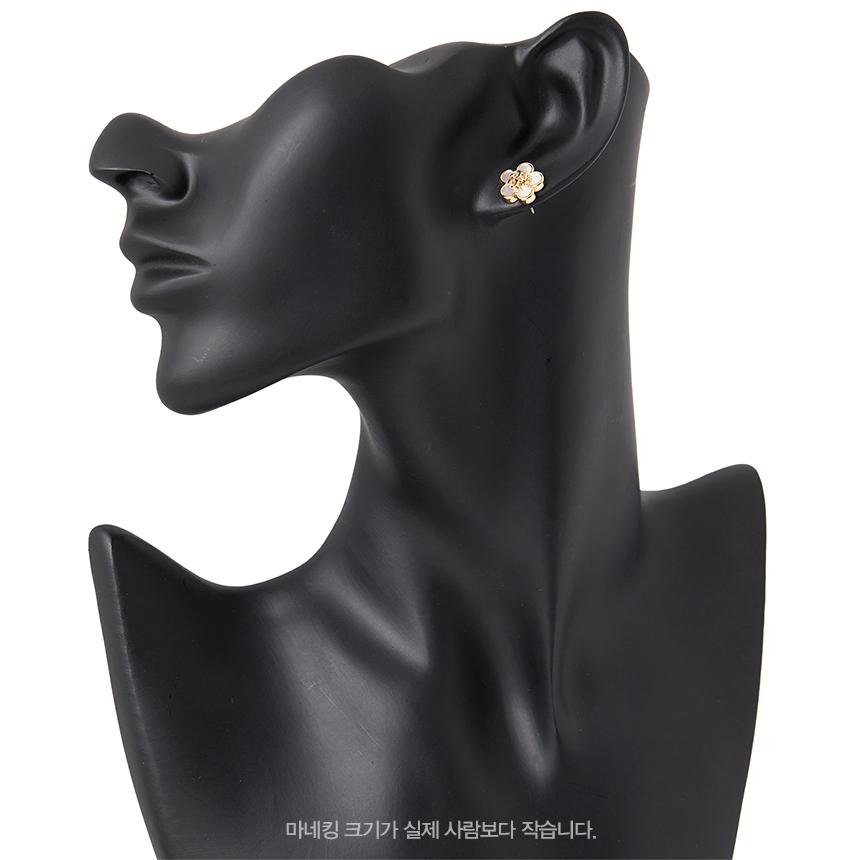Tory Burch Kira Flower Earrings Gold-Tone Jewelry