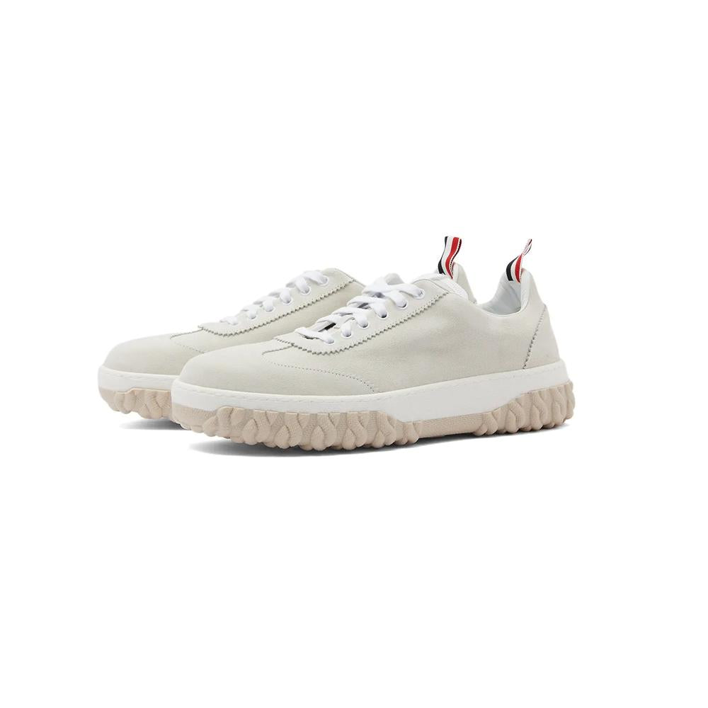 THOM BROWNE Cable Knit Sole Court Low-Top Sneakers MFD254A L0037 100