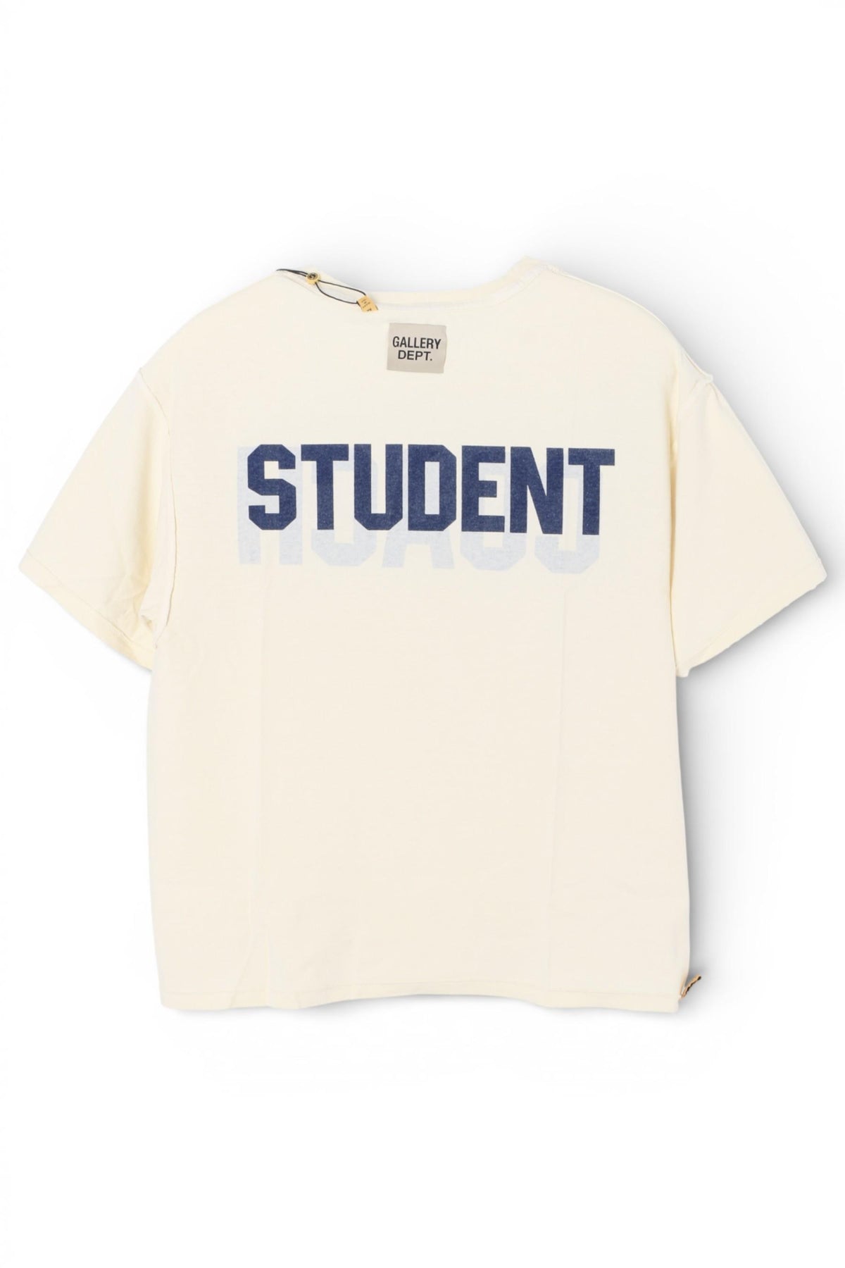 GALLERY DEPT. Reversible Student Coach Short Sleeve T-S DCS 10003 ARCHIVAL WHITE