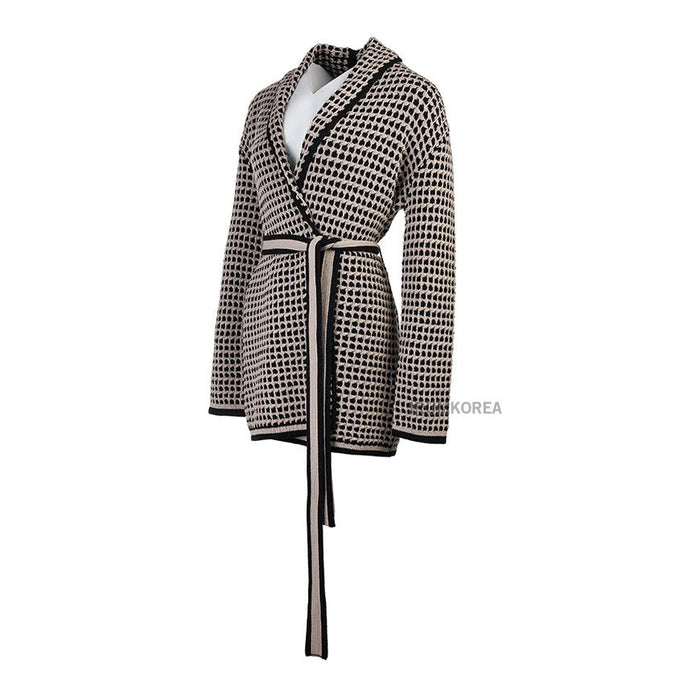 Max Mara Mirage Check Cotton Cardigan for Women