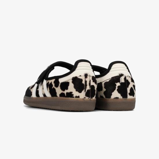 Adidas Women’s Sneakers White Leather Low-Top Sh HQ9483 CORE BLACK OFF WHITE DOM