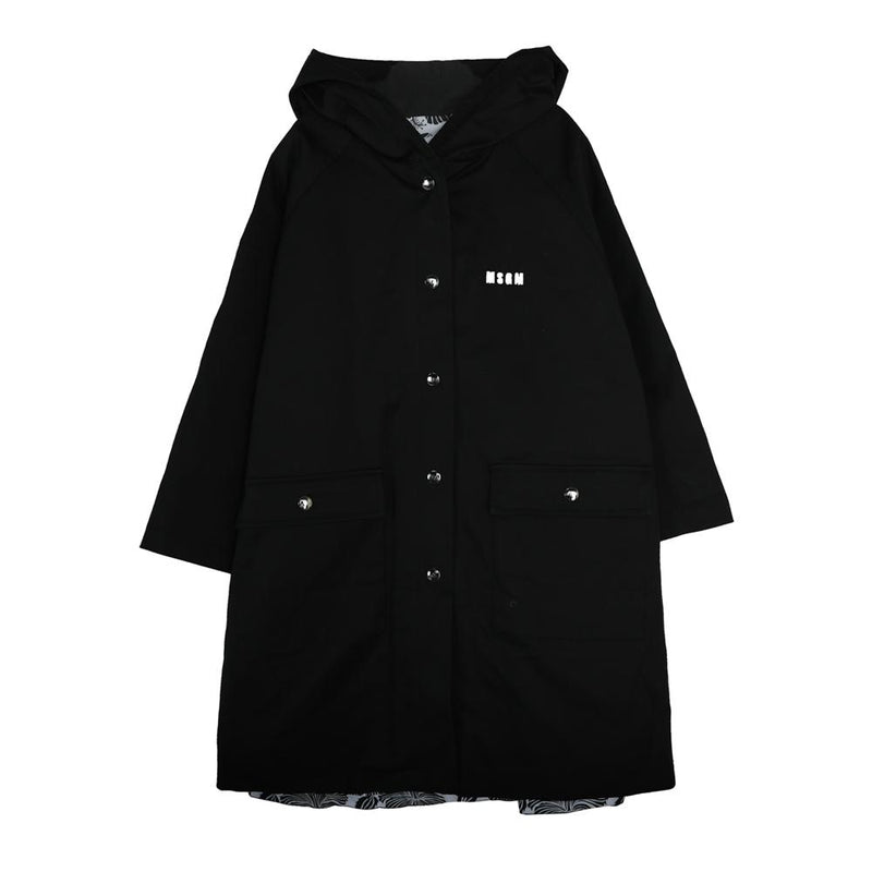 MSGM Women Logo Embroidered Utility Jacket
