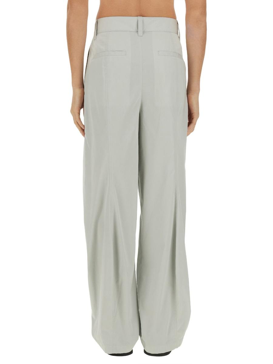 Bottega Veneta Black Wool Trousers Men’s Suit Pants