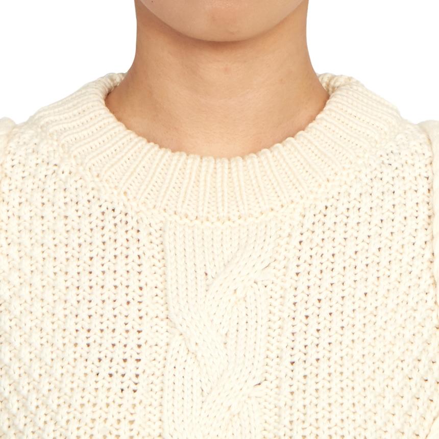 GOLDEN GOOSE Women’s Crewneck Knit Sweater White