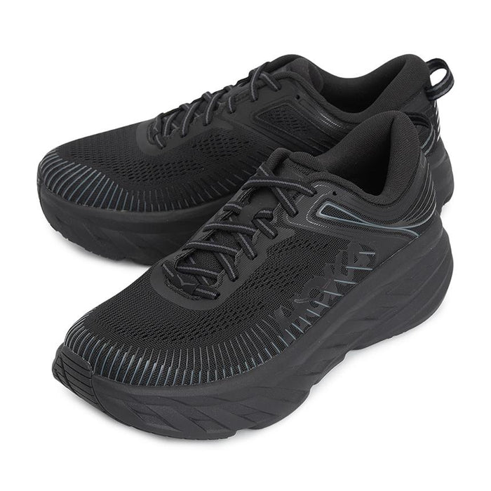 HOKA Bondi 7 Men’s Running Shoes Low-Top Black