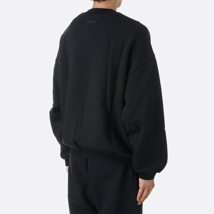 Fear of God Essentials Heavy Fleece State White Logo Oversized Swea 192BT246230F