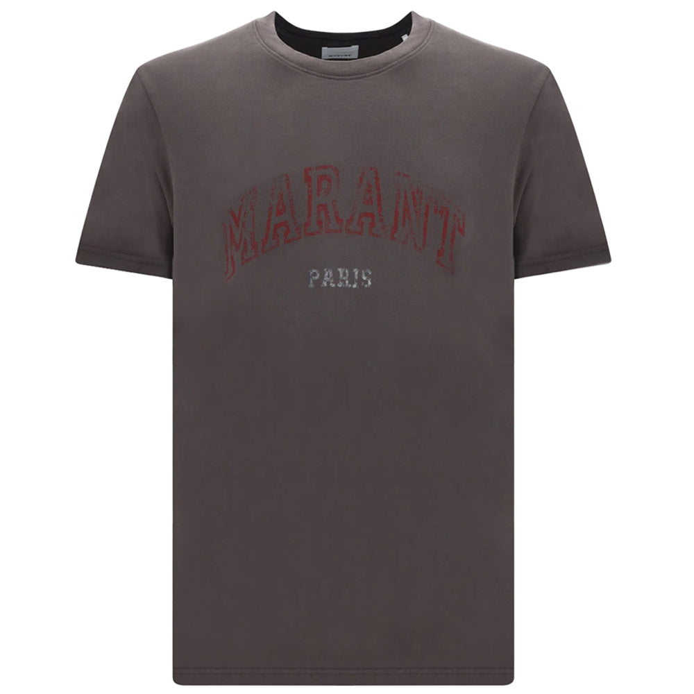 Isabel Marant Onore Logo T-Shirt White Men’s Cotton Top