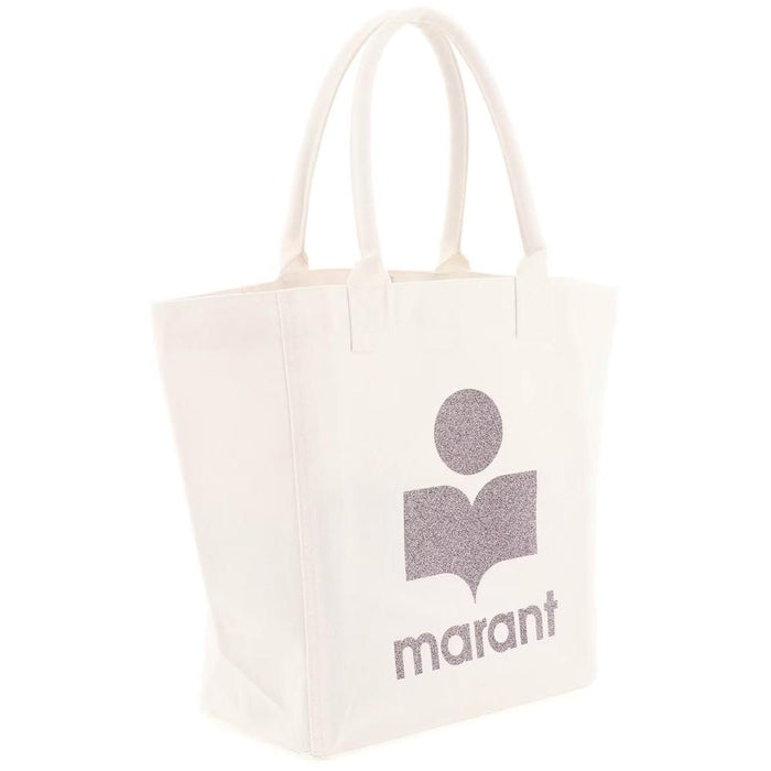 Isabel Marant Yenky Glitter Logo Tote Bag