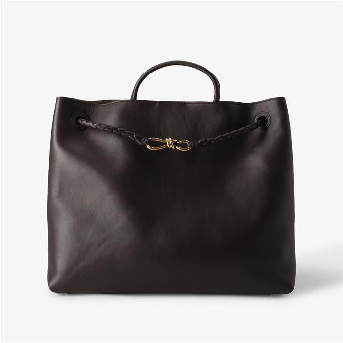 Bottega Veneta Large Andiamo Leather Crossbody Bag