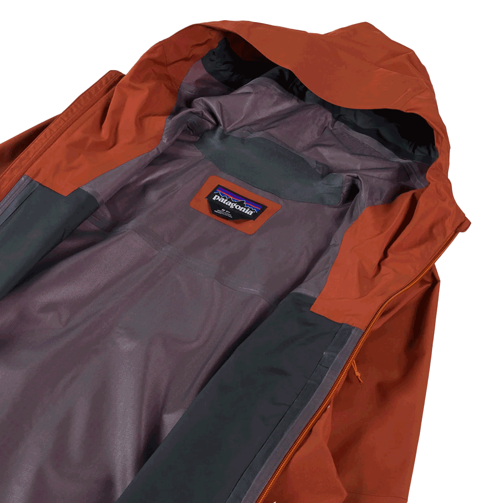patagonia Men’s Boulder Fork Rain Jacket BURR 85140 BURR