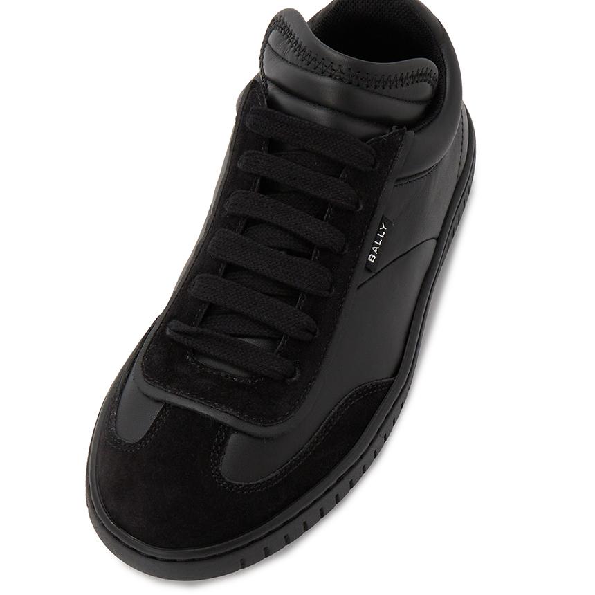 BALLY Parrel White Low-Top Leather Sneakers Women