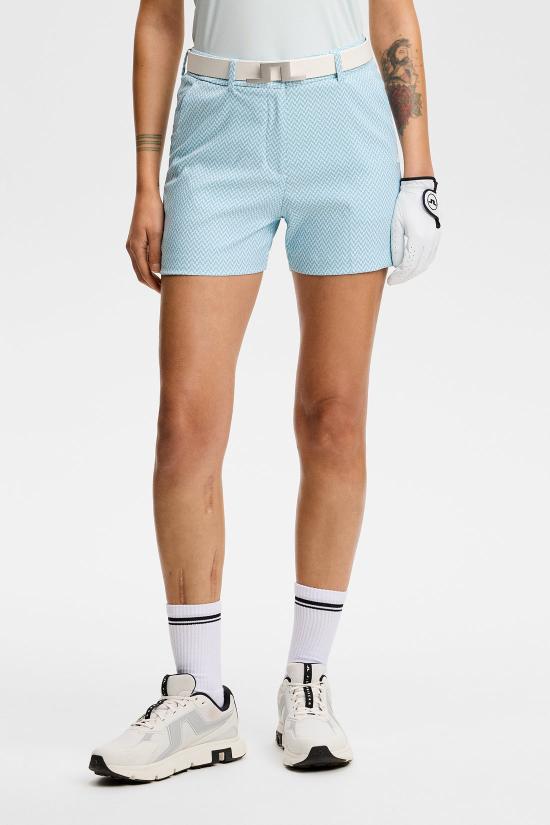 J LINDEBERG Women’s Short Pants GWPA14522O578 BRIDGE STACK SKYLIGHT S DOM