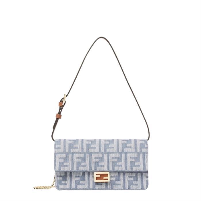 FENDI Baguette Chain Wallet Shoulder Bag 8M0498AUT4F1SXQ B