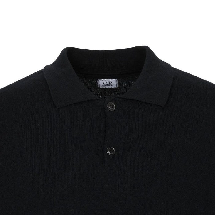 CP Company Men's Knit Polo Sweater