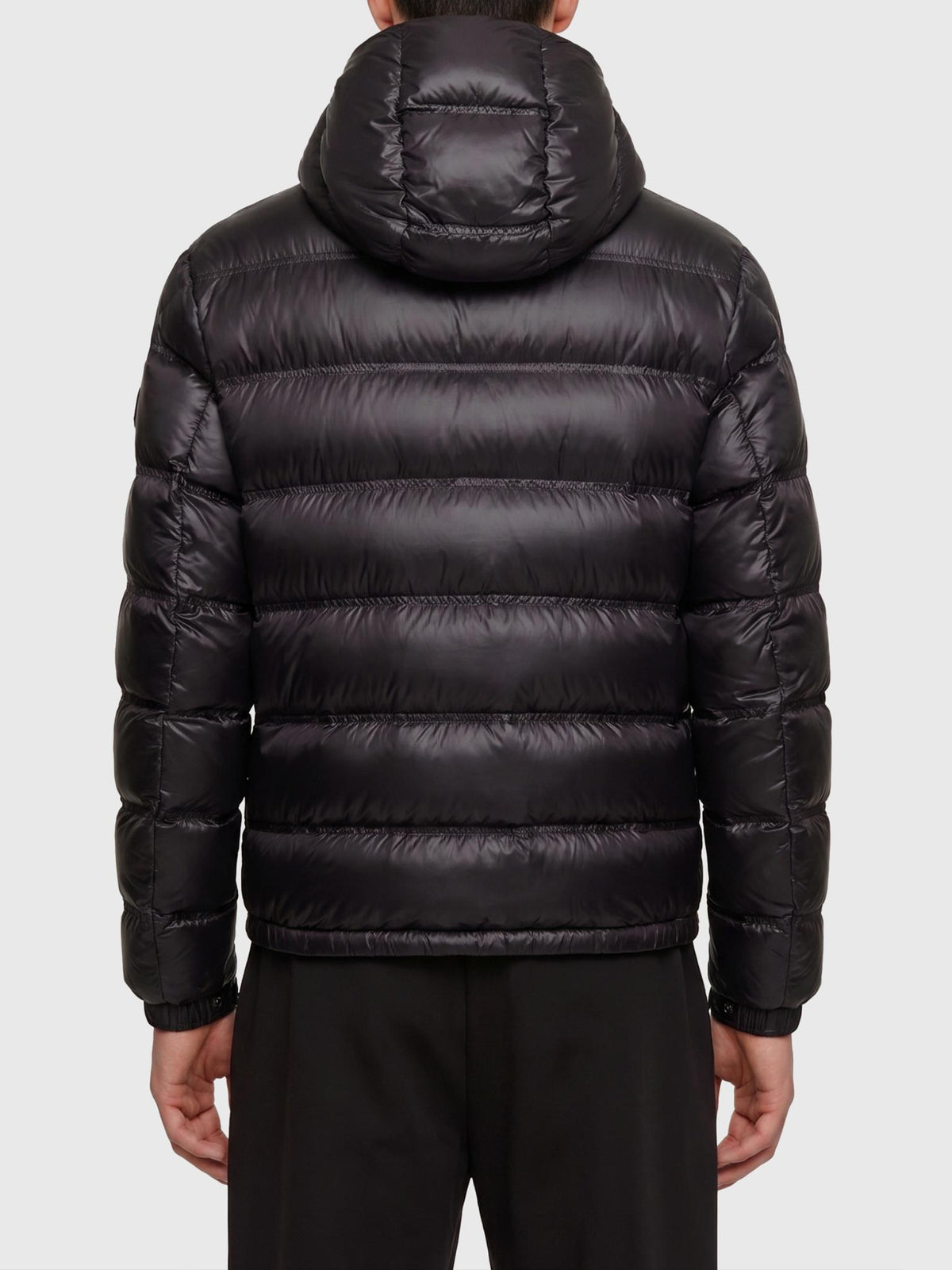 Moncler Black Down Puffer Jacket for Men