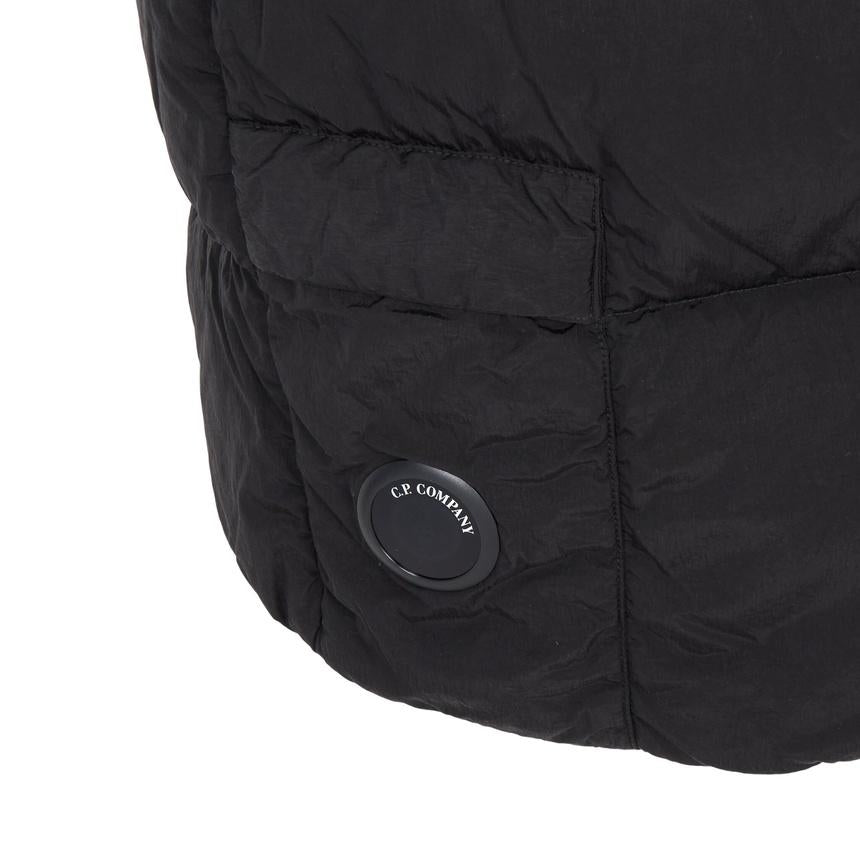 CP Company Black Down Puffer Vest Men’s Outerwear