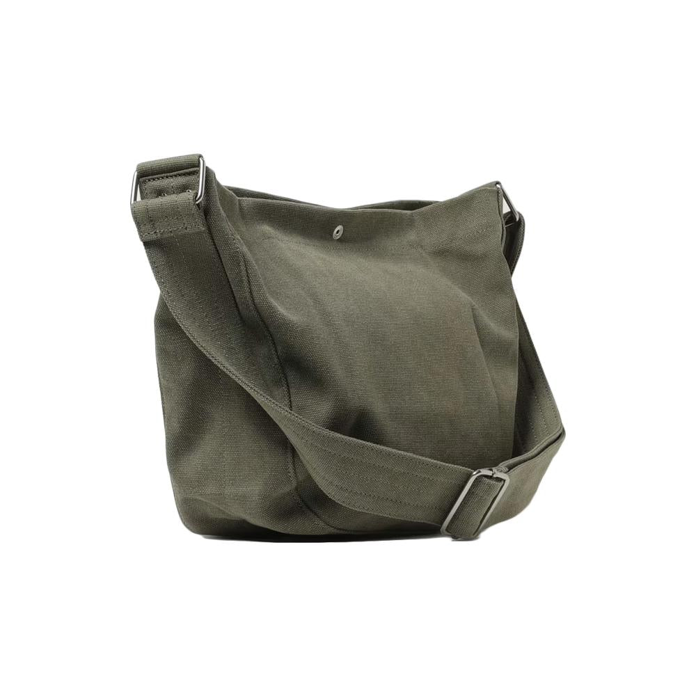 A.P.C. Khaki Leather Small Journal Shoulder Crossbody Bag M67010 JAA