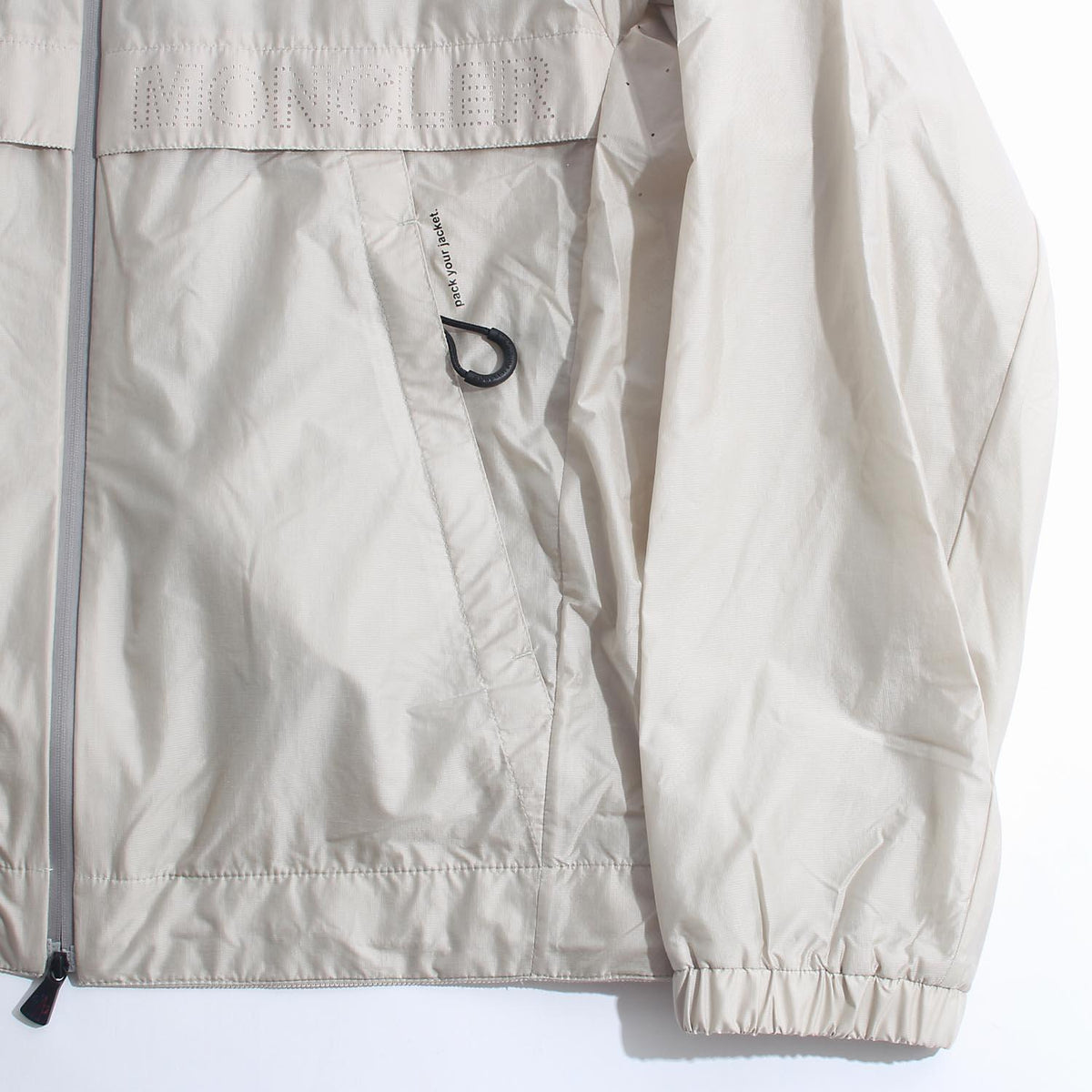 Moncler Grenoble Ivory Windbreaker Jacket K10971A00006598E0