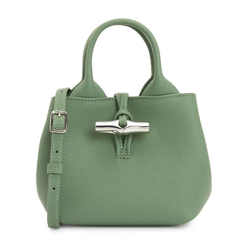 Longchamp Le Roseau XS Leather Tote Bag Unisex 10278 HFP M16