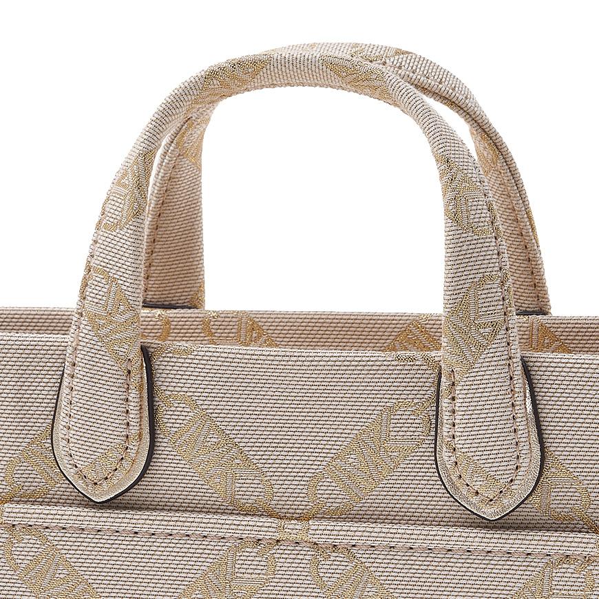 Michael Kors Women’s Gigi Empire Logo Jacquard Tote Bag