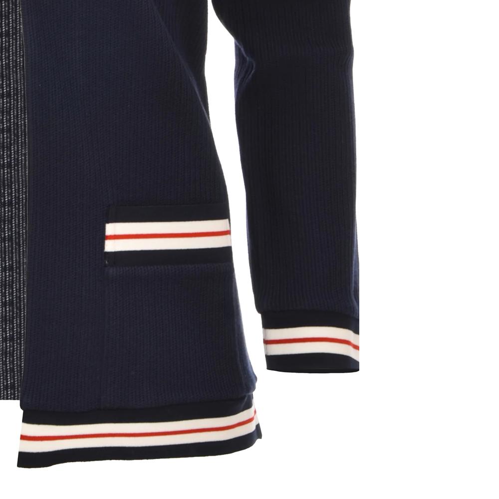 THOM BROWNE V-Neck Lining Cardigan Women’s Knit FJT265A J0068 415